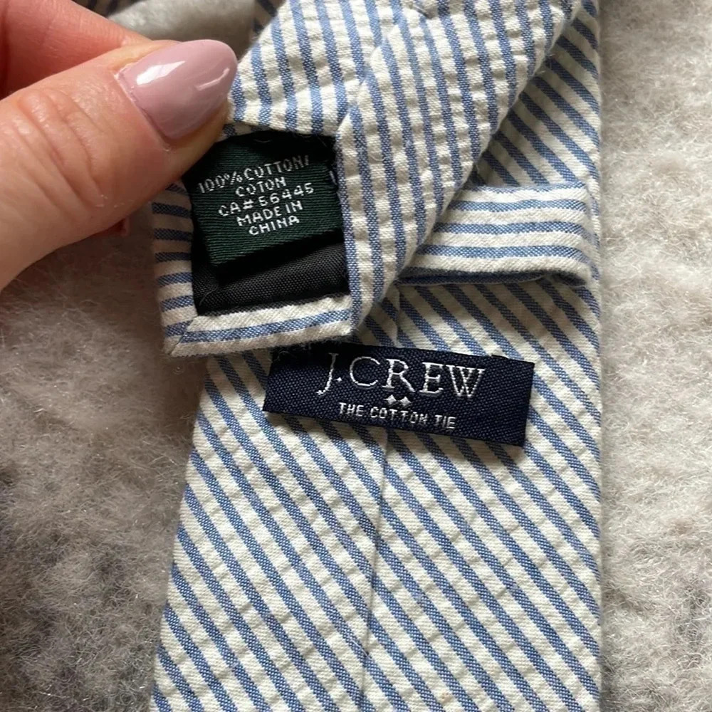 J Crew  The Cotton Tie​ - Picture 5 of 5
